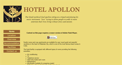 Desktop Screenshot of hotel-apollon.gr