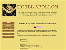 Tablet Screenshot of hotel-apollon.gr